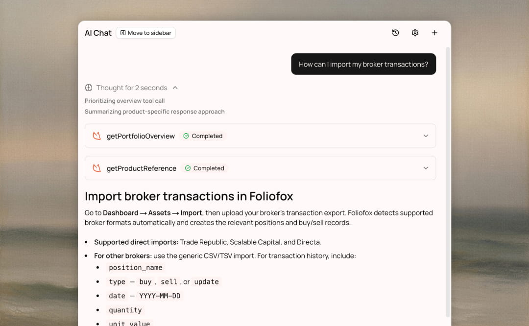 Ask Foliofox about Foliofox